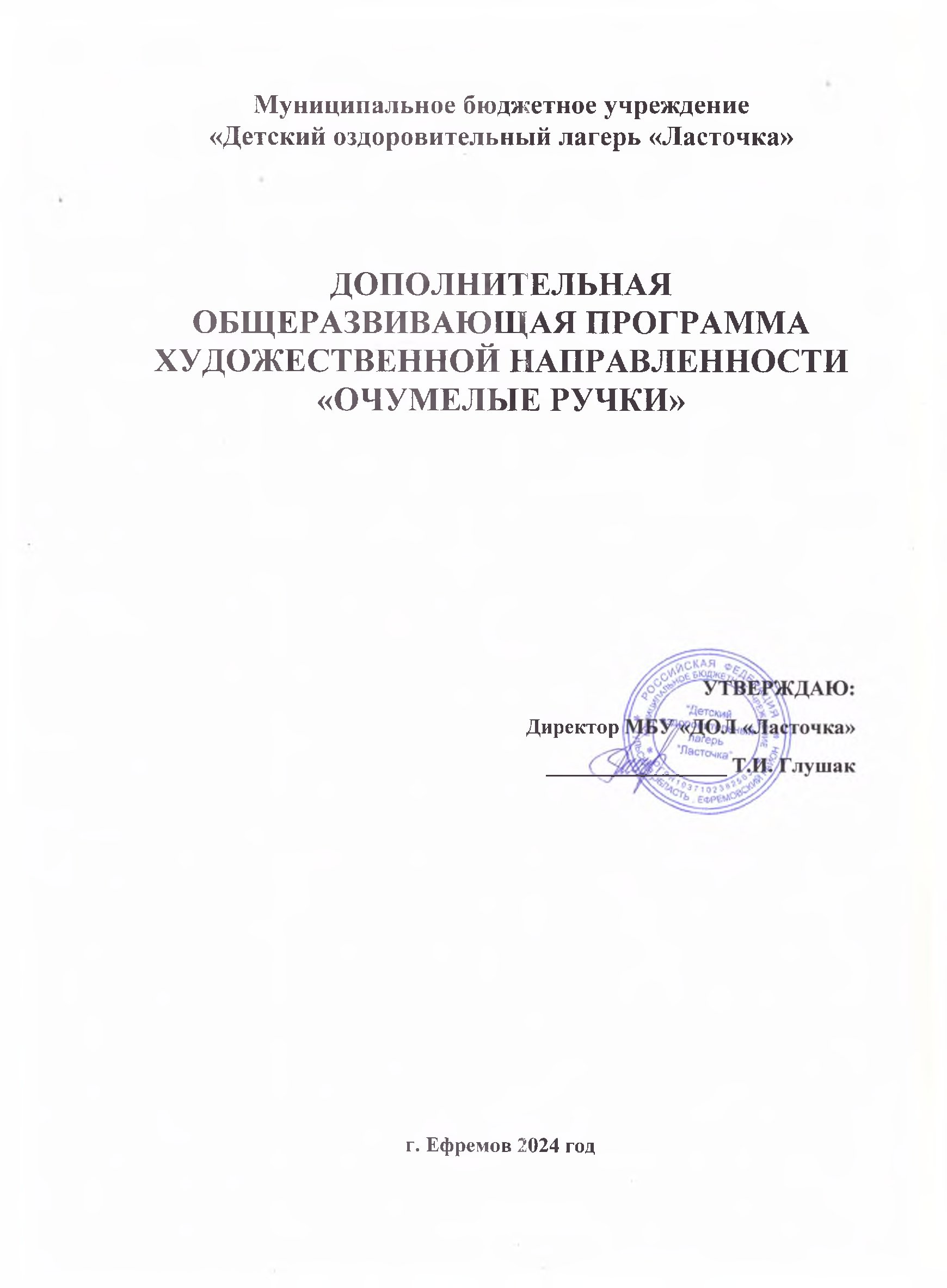 Программа дополнительного образования 2026